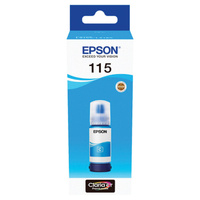 Чернила EPSON 115 (C13T07D24A) для СНПЧ L8160/L8180, голубые, объем 70 мл, оригиналЬНЫЕ