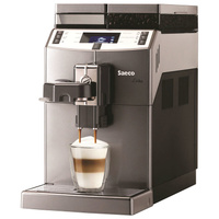 Кофемашина SAECO LIRIKA One Touch Cappuccino, 1850 Вт, объем 2,5 л, емкость для зерен 500 г, автокапучинатор, серебриста