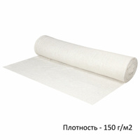 Полотно ХПП холстопрошивное, Узбекистан, светлое, 1,5х50 м, 150(±10) г/м2, шаг 2,5 мм, LAIMA, 607525