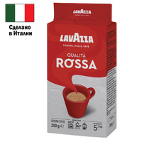 Кофе молотый LAVAZZA "Qualita Rossa" 250 г, Италия, 3580