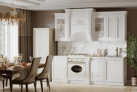 Кухня Венеция 2400 Белый матовый Арида мебель