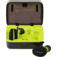 Наушники Pioneer SE-E8TW-Y, Bluetooth, внутриканальные, желтый/черный