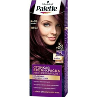 Стойкая крем-краска для волос Palette, Палетт, оттенок RFE3 Баклажан, 110 мл