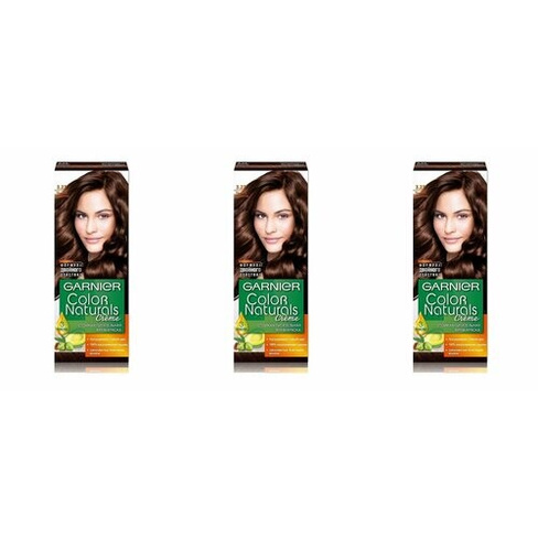 Garnier Краска для волос Color Naturals, тон 3.23 Темный шоколад, 110 мл, 3 шт GARNIER