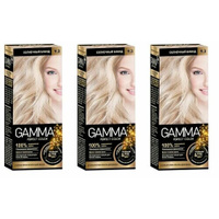 Gamma Крем-краска для волос Perfect color 9.3 Солнечный блонд, 100 гр, 3 уп GAMMA