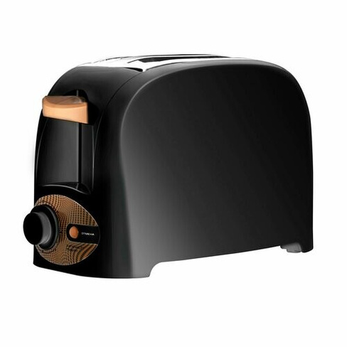 Тостер для хлеба CT-1420 черный /Пластик /800 Вт CENTEK