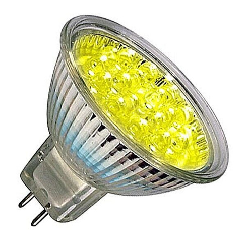 Лампа светодиодная 1.2W R50 GU5.3 - Желтая