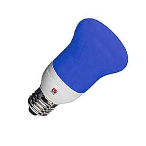 Лампа энергосберегающая 11W R63 E27, цвет свечения синий