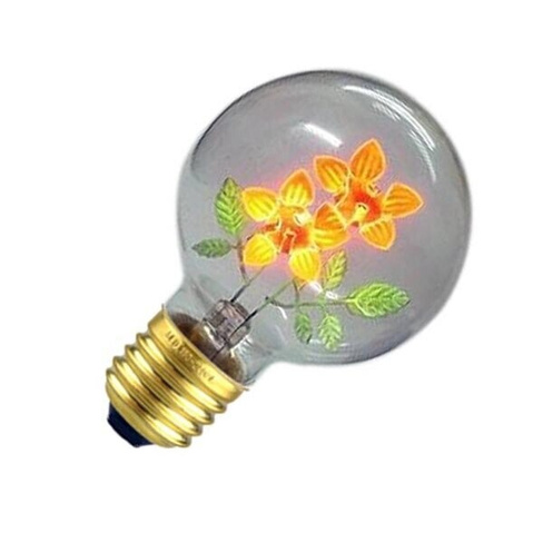 Лампа неоновая Цветок 2W R80 E27