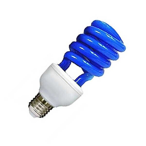 Лампа энергосберегающая 20W R55 E27, цвет свечения синий
