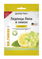 Доктор Тайсс леденцы липа и лимон+витамин С 75г Dr.Theiss Naturwaren GmbH