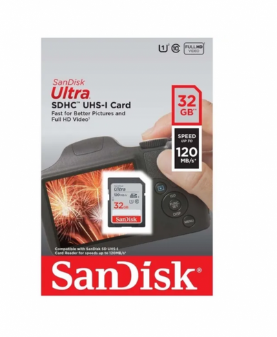 Карта памяти SanDisk Ultra 32 Гб SDHC