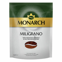 Кофе молотый в растворимом MONARCH Miligrano 120 г сублимированный 8052694