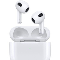 Наушники Apple AirPods 3 A2565/A2564/A2897 Lightning, Bluetooth, вкладыши, белый [mpny3zp/a]
