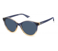 Солнцезащитные очки женские PLD 4133/S/X BLUE BEIG PLD-205335YRQ55C3