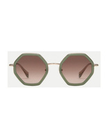 Солнцезащитные очки GIGIBARCELONA ALI Gold&Green (00000006582-7)