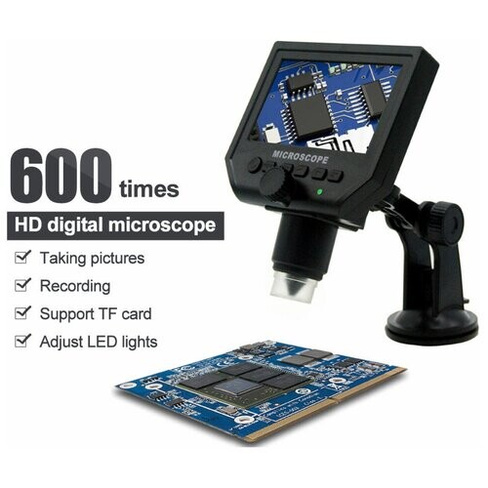 USB видеомикроскоп Best G600 с экраном 4.3 Oem