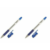 Pilot Ручка шариковая BPS, синий, 0,5 мм, круглый корпус, 2 шт