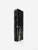 Шерл (чёрный турмалин), кристалл 4,7х1,3 см, цена - 6400 руб