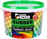 Краска резиновая Super Decor Rubber 40 кг белоснежная