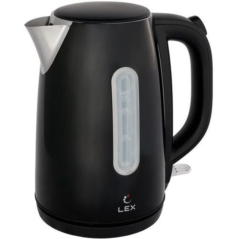 Чайник электрический LEX LX 30017-2, 2200Вт, черный