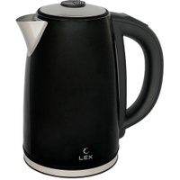 Чайник электрический LEX LX 30021-1, 2200Вт, черный