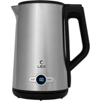 Чайник электрический LEX LX 30022-1, 2200Вт, серый
