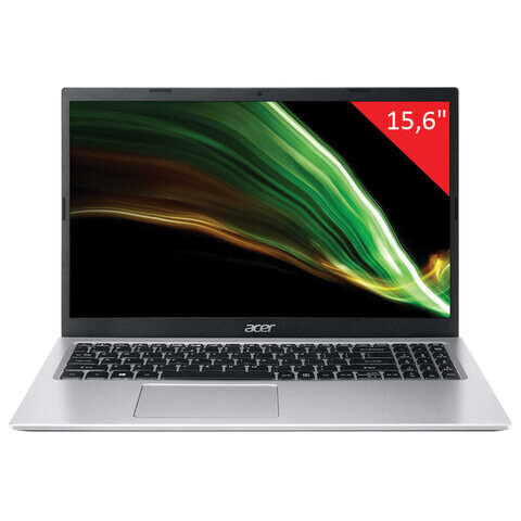 Ноутбук Acer Aspire 3 A315-35 156 Celeron N4500 4 Gb SSD 256 Gb NO DVD no OS серебряный NX.A6LEX.00Z
