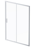 Дверь душевая 150х195 AM.PM Gem Solo W90G-150-1-195MT, стекло прозрачное, профиль матовый хром