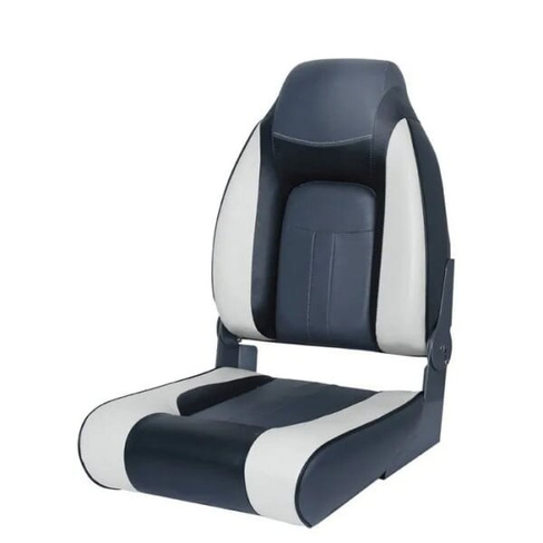 Кресло складное мягкое Premium Designer High Back Seat (серый/чёрный) Неизвестно