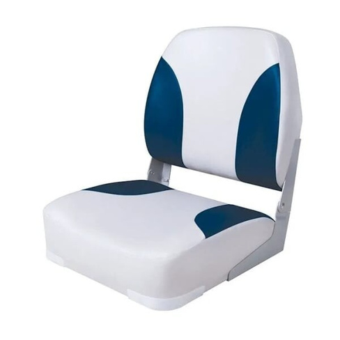 Кресло складное мягкое Classic Low Back Seat (серый/синий) Неизвестно