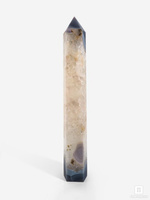 Агат с кварцем в форме кристалла 35,3х5,5х4,5 см, цена - 35000 руб