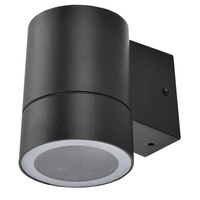 Светильник настенный GX53 10 Вт 114х140х90 мм прозрачный IP65 Ecola 8003A (FB53C1ECH) черный