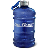 Бутылка Be First TS 220 с логотипом, 2200 мл, прозрачный/синий