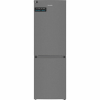 Холодильник Willmark RFN-425NFD, 315л, двухкамерный, Total No Frost, электронное управление, суперохлаждение, темно-серы
