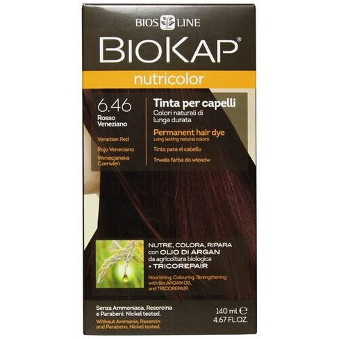 BioKap Nutricolor крем-краска для волос, 6.46 венецианский красный, 140 мл