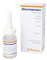 Монтевизин капли гл. 0,05% 10мл Hemofarm