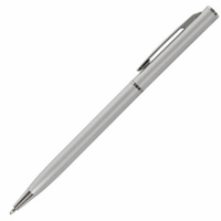 Ручка подарочная шариковая BRAUBERG Delicate Silver корпус серебристый узел 1 мм линия письма 07 мм синяя 141401