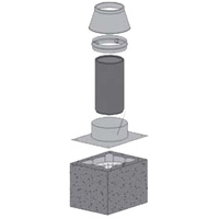 Дымоходы UNI без вентиляционного канала